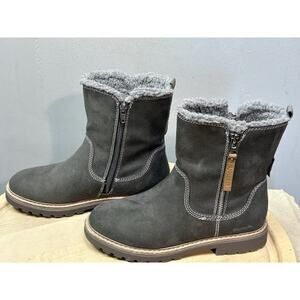 Bench Julie Boots Women's Size 7 Gray 331047 Side Zipper Closure Side Zip Accent